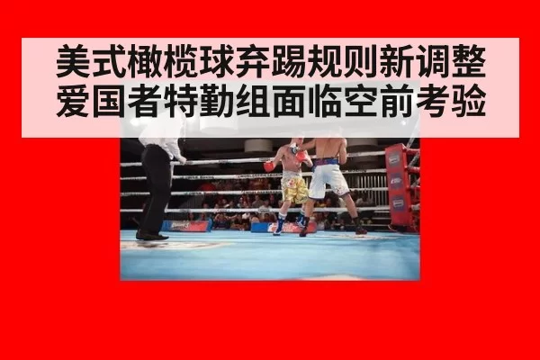 美式橄榄球弃踢规则新调整爱国者特勤组面临空前考验